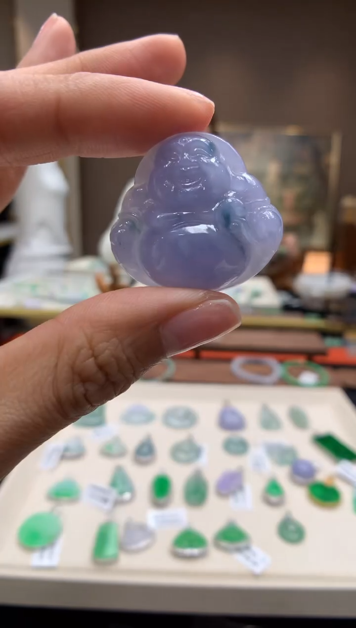 【闪购商品】翡翠颈饰未镶嵌佛公
