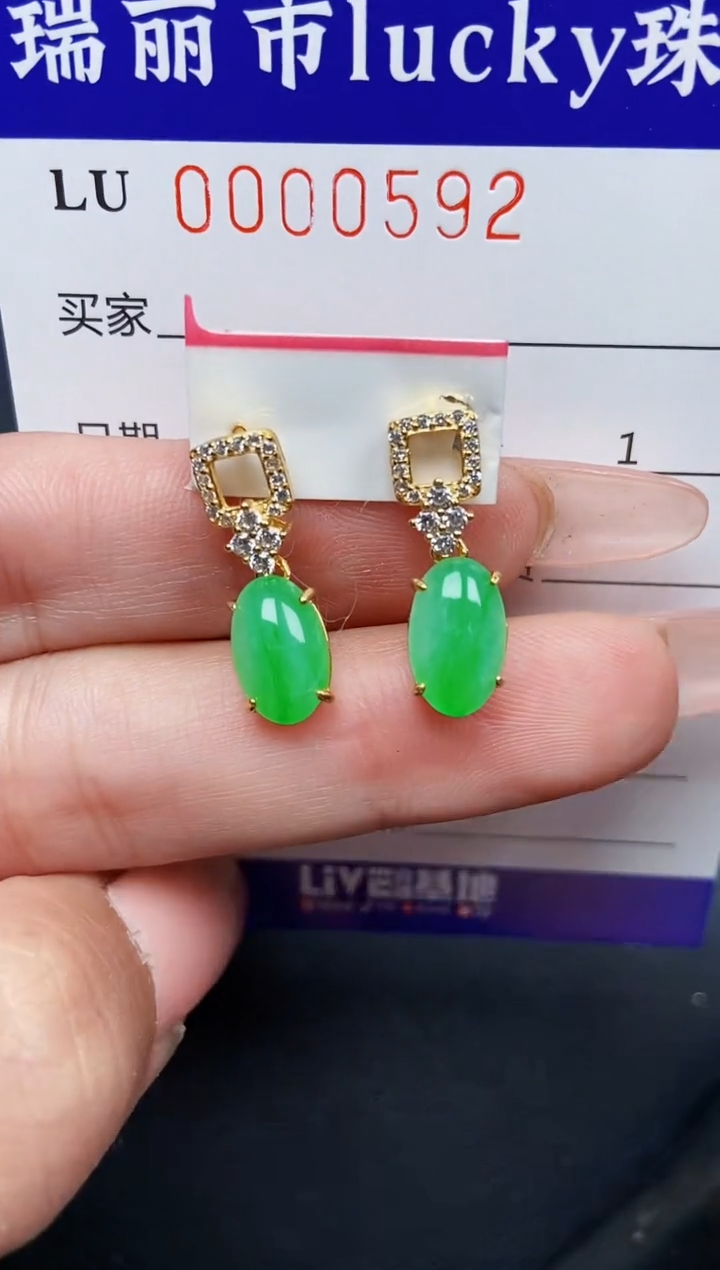 【闪购商品】翡翠颈饰银S925镶嵌0592
