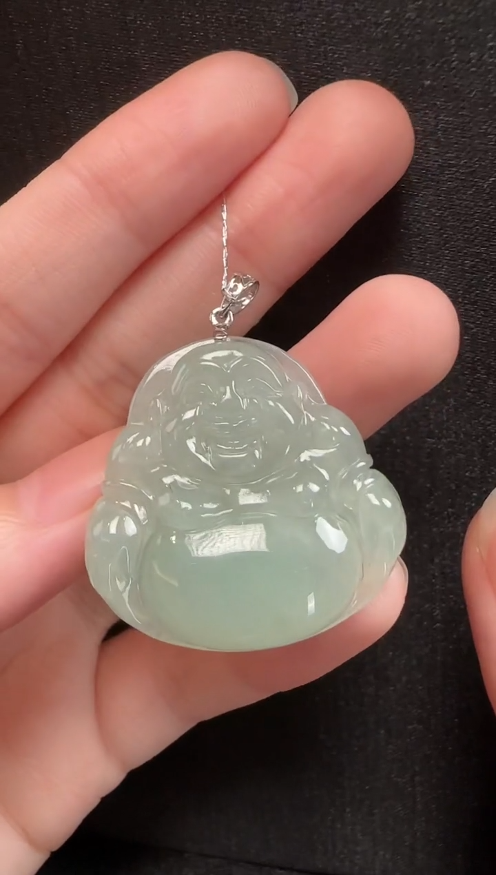 颈饰未镶嵌翡翠302玉佛一个