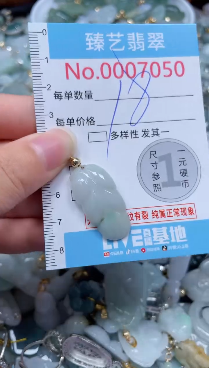颈饰未镶嵌翡翠7050