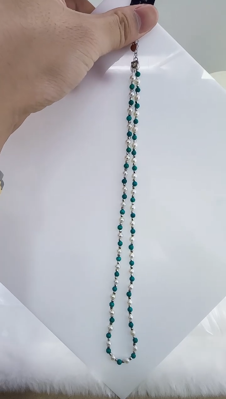 未镶嵌淡水珍珠DA珍珠项链 a729