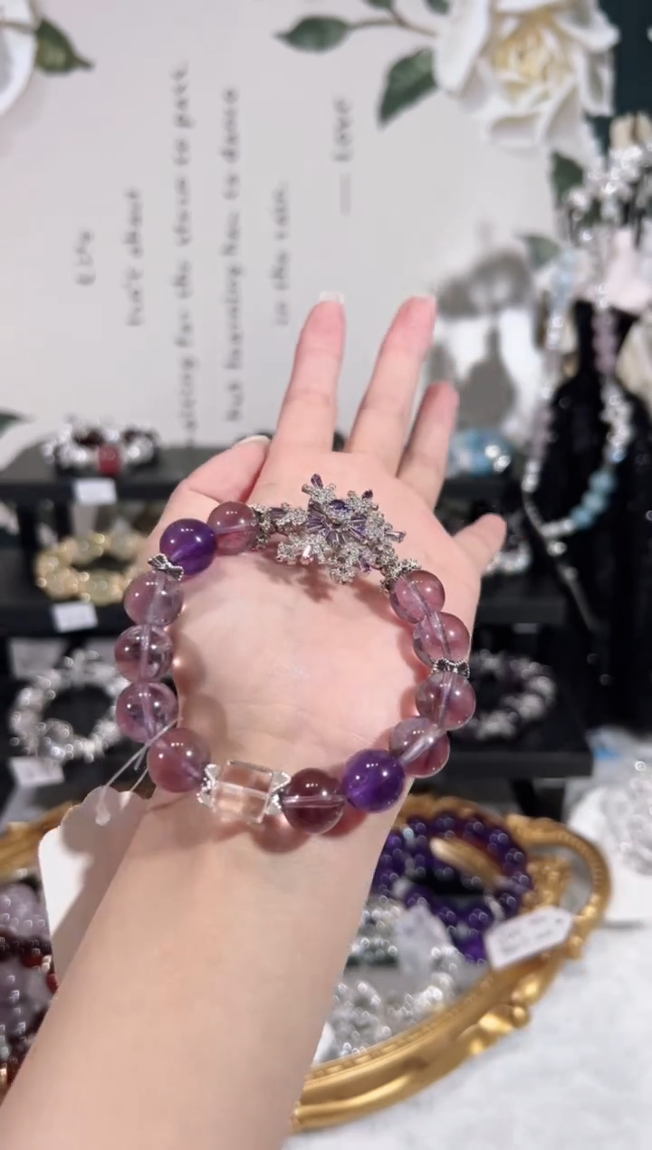 【闪购商品】水晶手链未镶嵌天然水晶多样性发货发起一