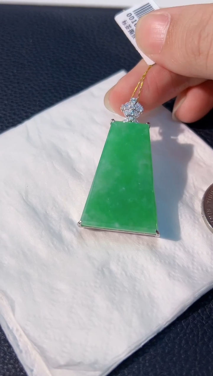 颈饰未镶嵌翡翠 缅料A货/支持复检/一件