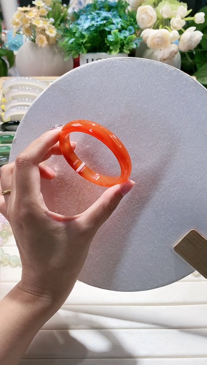 玛瑙/玉髓手镯未镶嵌91-54.9