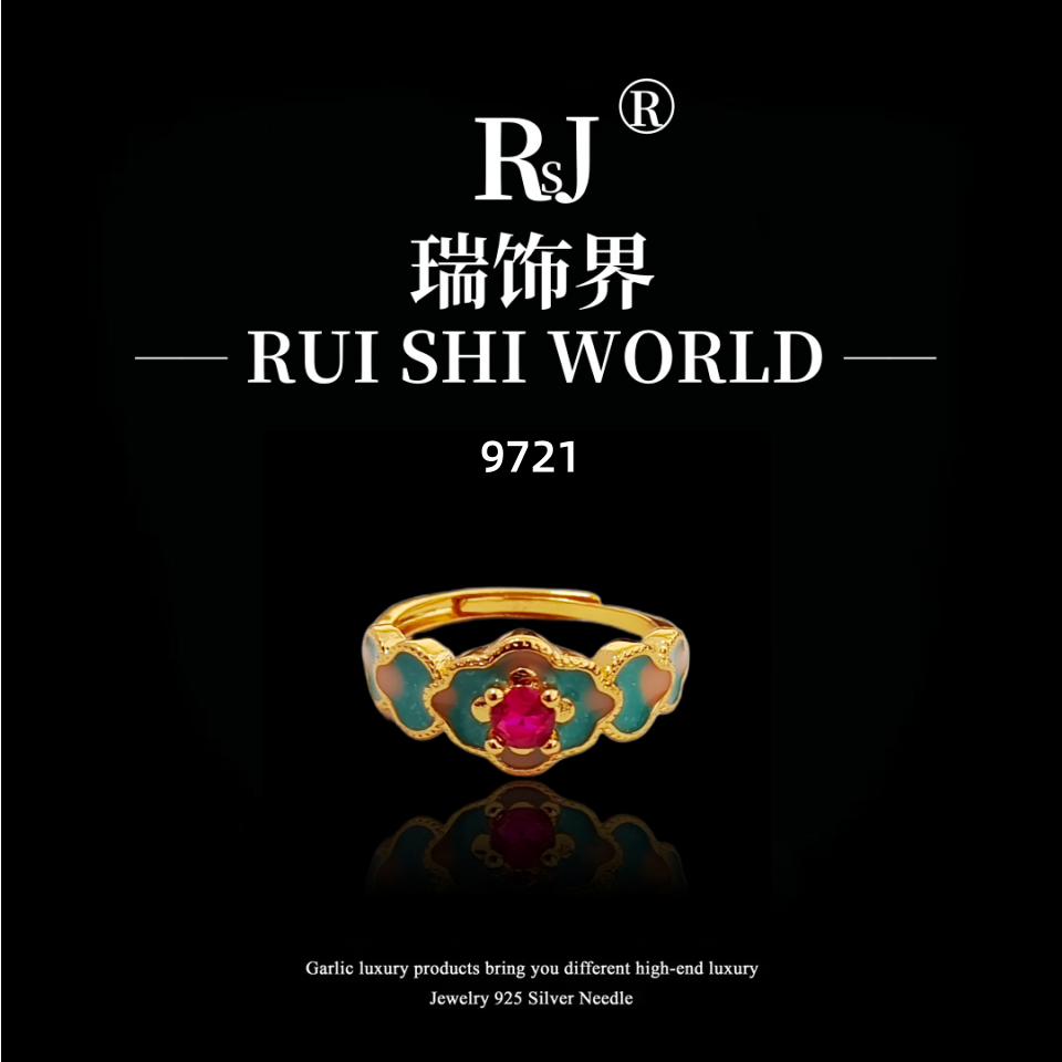 铜合金戒指  瑞饰界设计师款戒指~9721