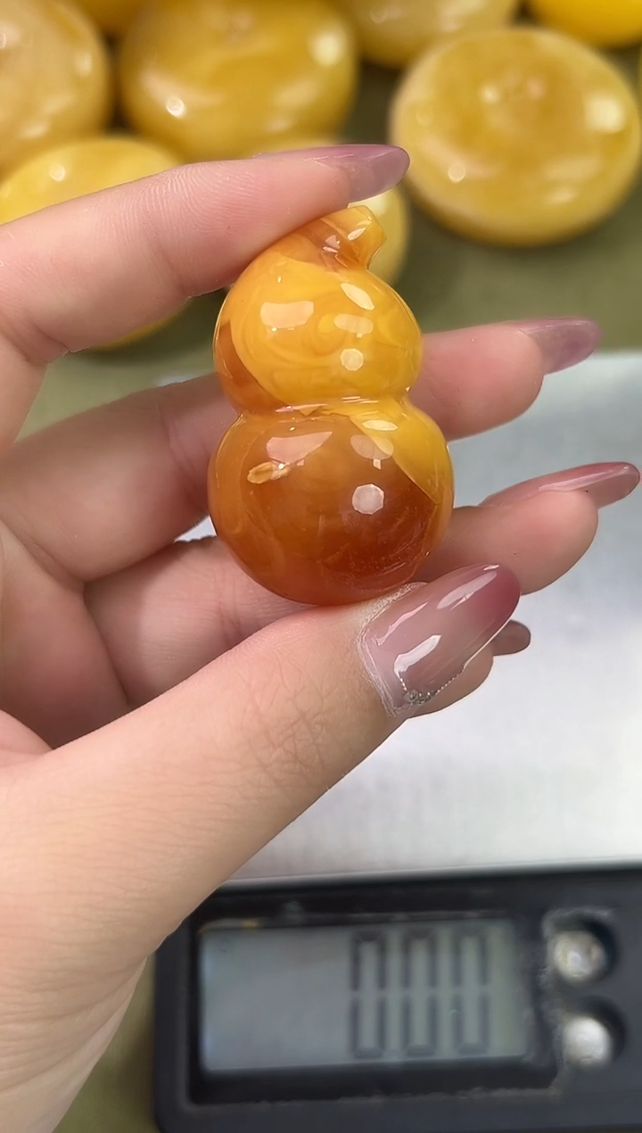 裸石琥珀未镶嵌天然琥珀蜜蜡吊坠