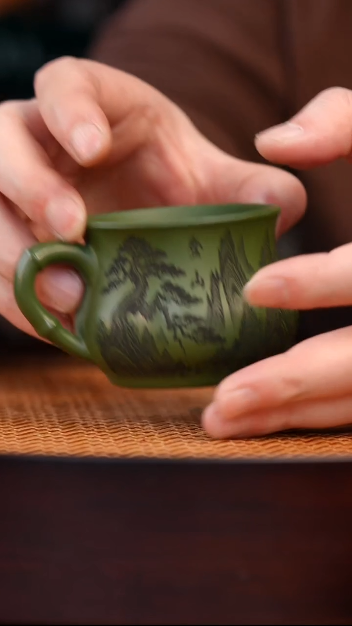 茶杯紫砂宜兴全手工紫砂杯