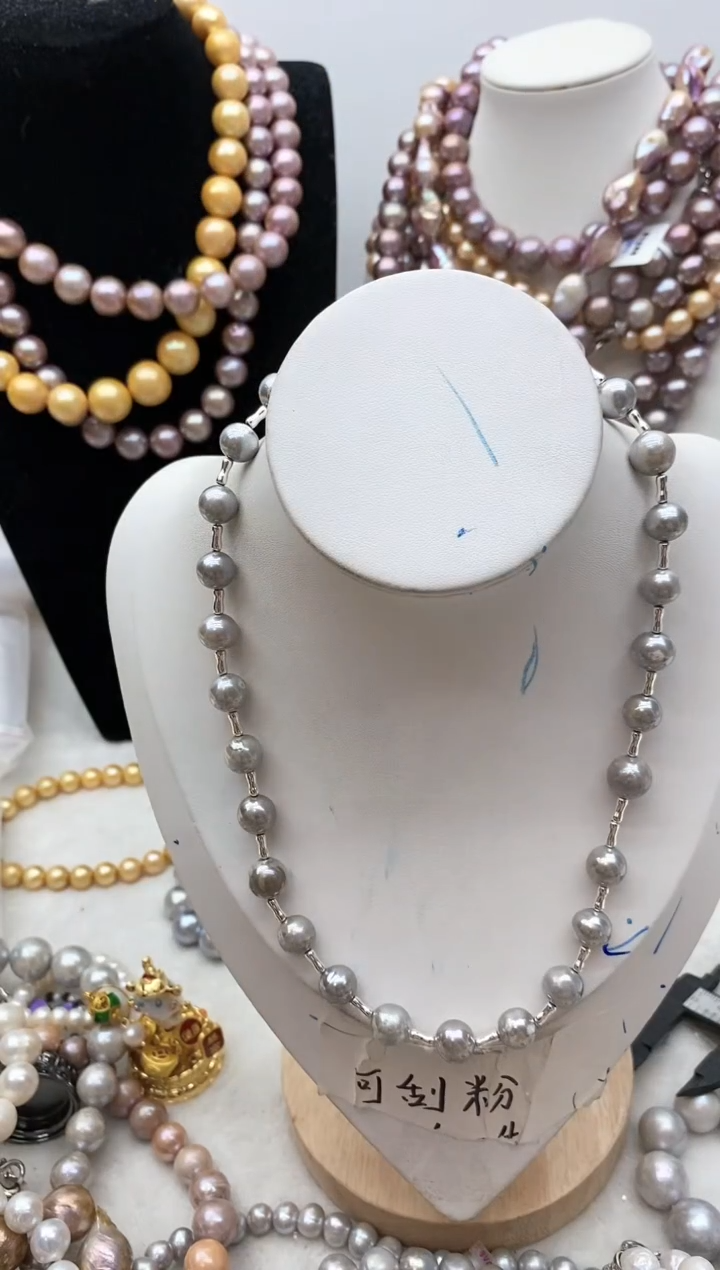 【闪购商品】淡水珍珠颈饰钛钢200