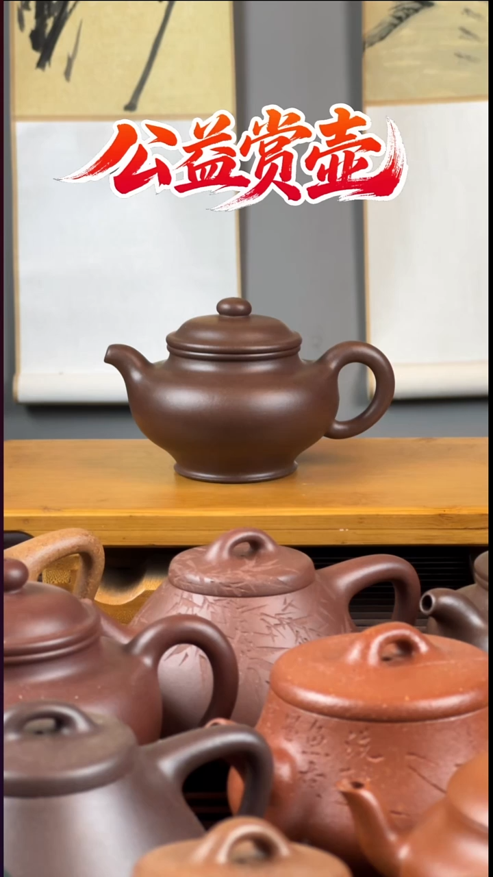 茶壶紫砂全手工掇只