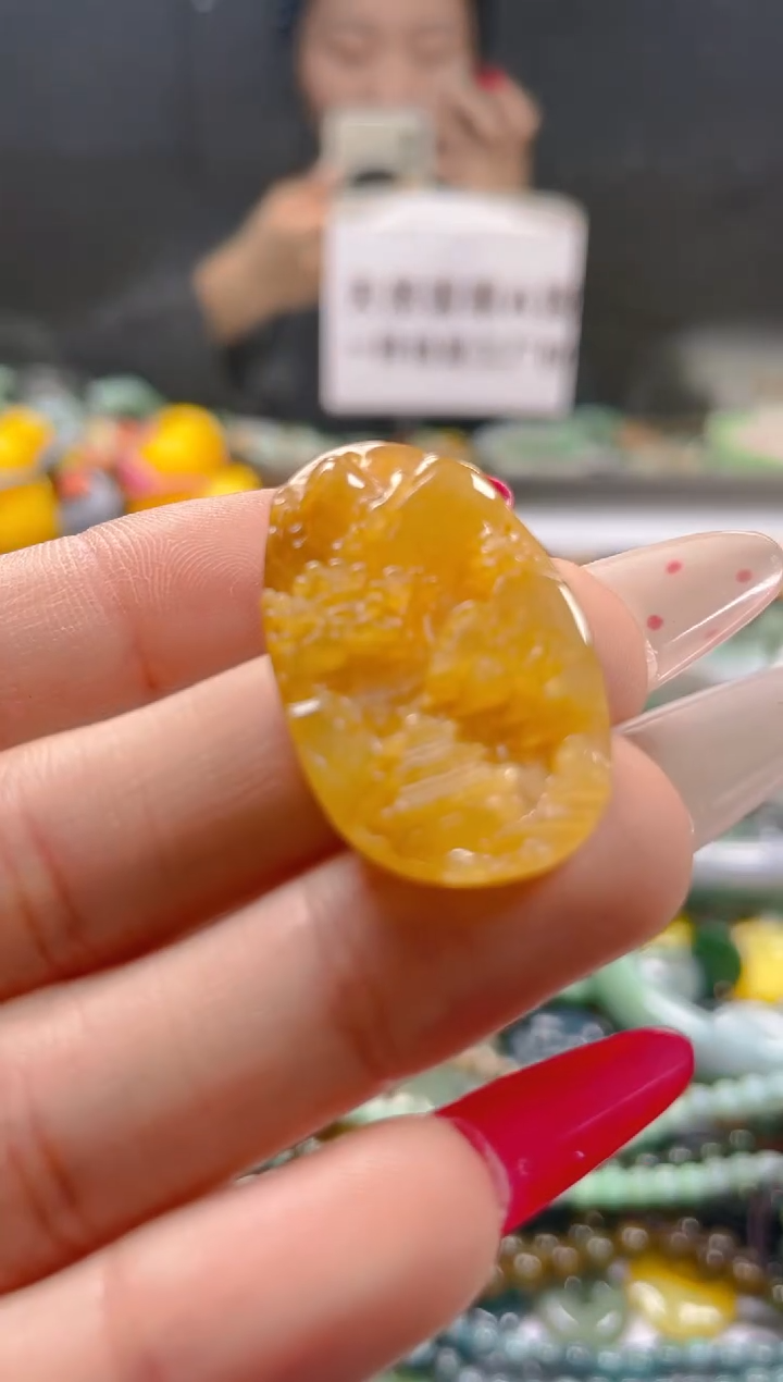 【闪购商品】翡翠颈饰未镶嵌/K/翡翠A货一图一物