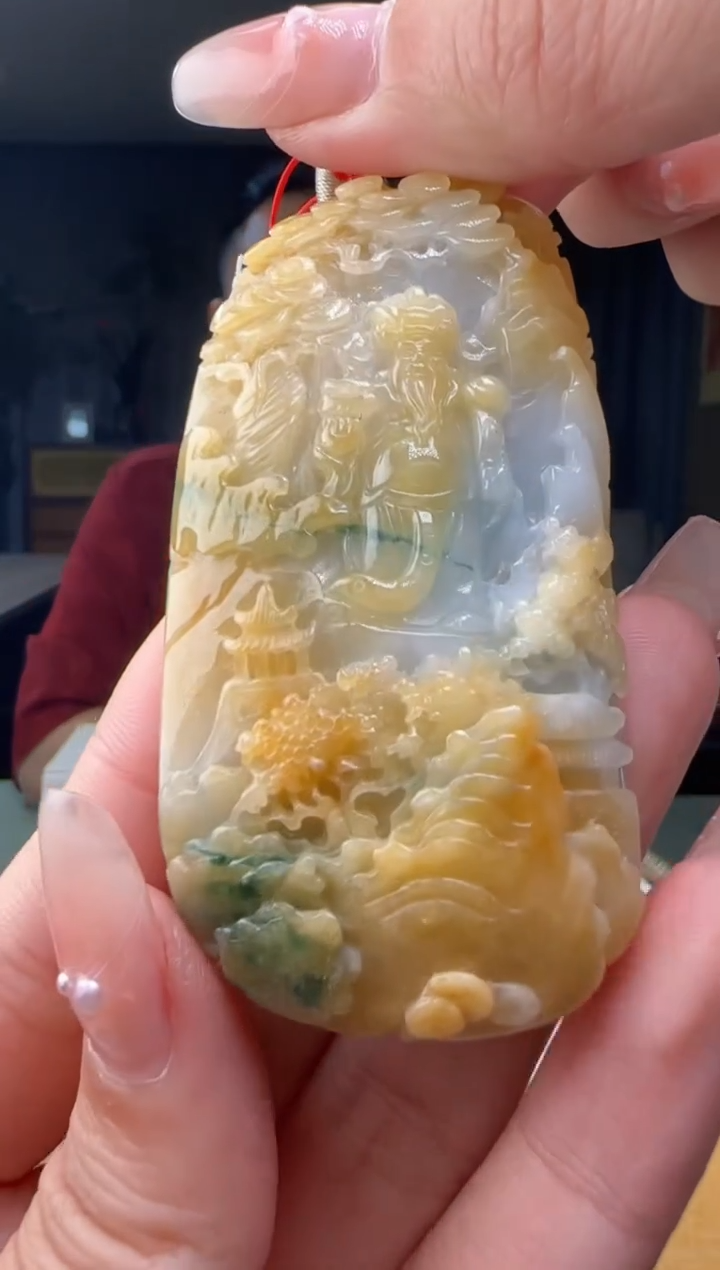 【闪购商品】翡翠吊坠(不含链)未镶嵌MM@@960Q1J11796