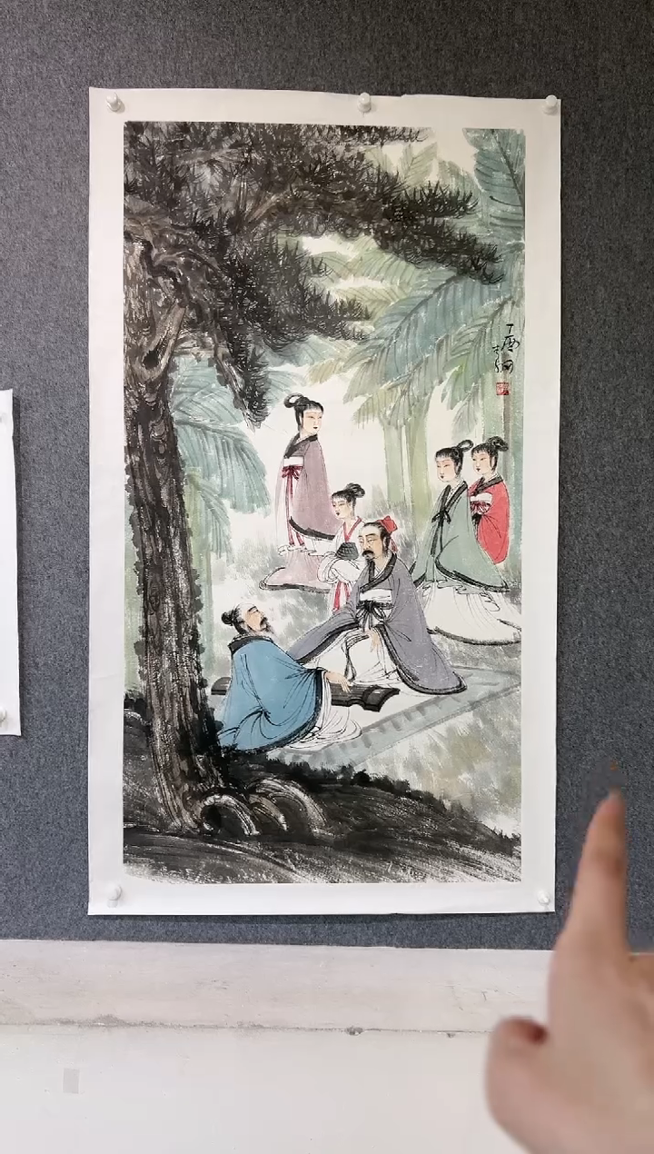 【闪购商品】绘画李纲-8平尺-国画