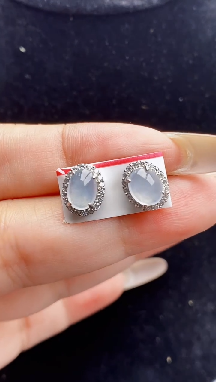 银S925镶嵌戒指翡翠4332