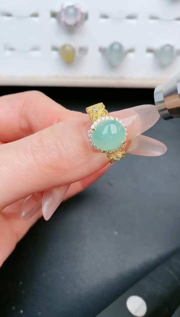 【闪购商品】翡翠戒指银S925镶嵌.....