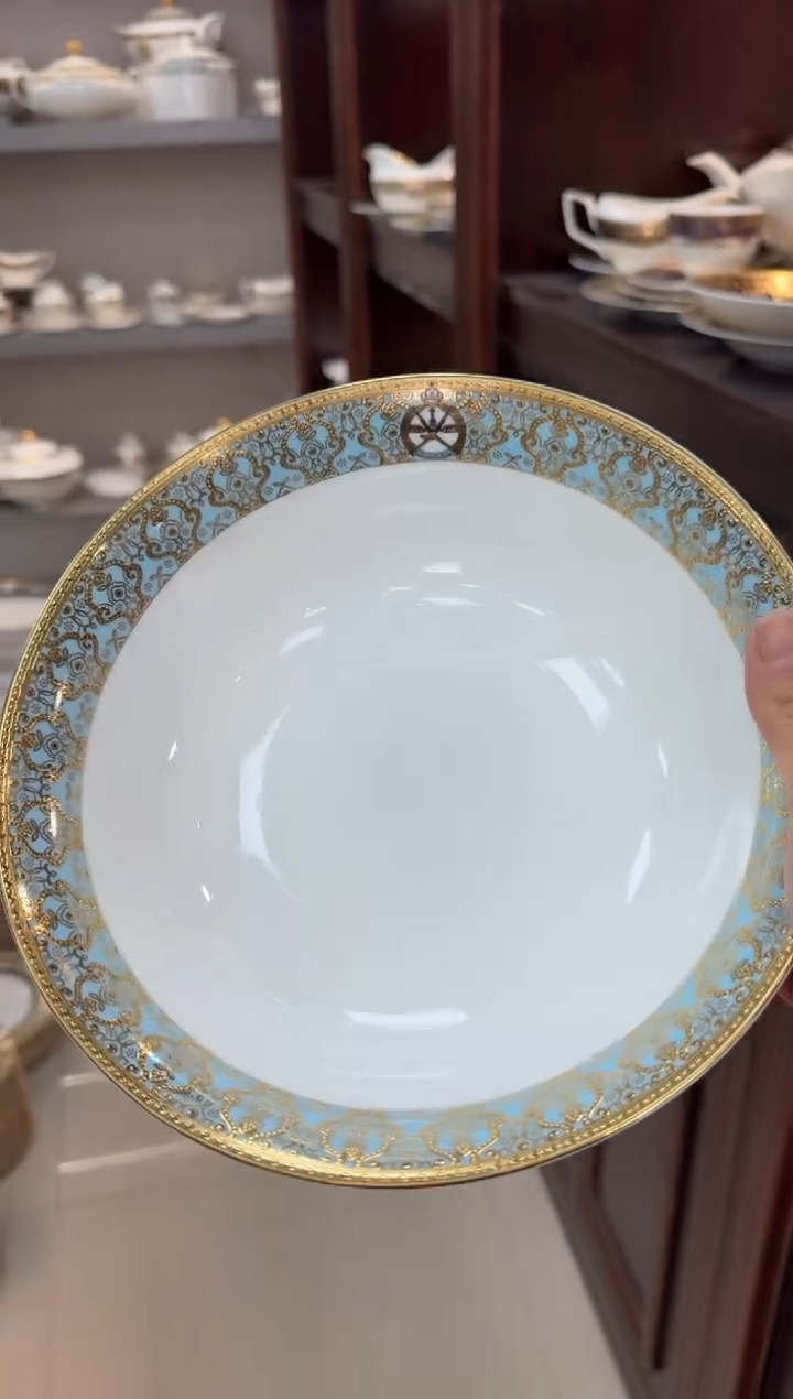 【闪购商品】瓷片9英寸汤碗福利款微瑕