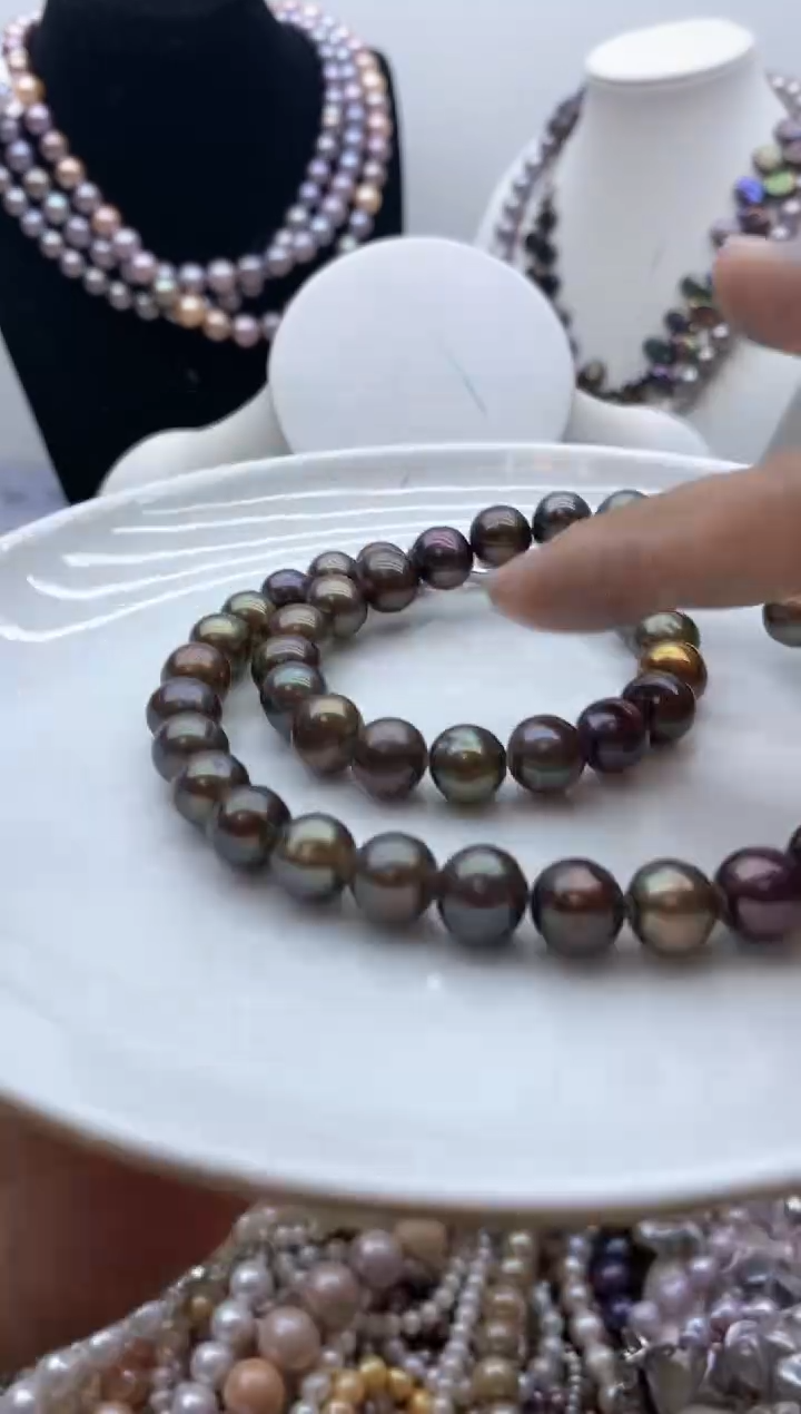 【闪购商品】淡水珍珠颈饰钛钢128