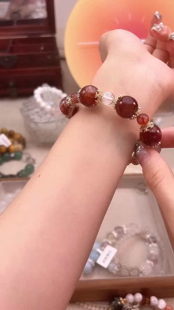 【闪购商品】水晶手链未镶嵌多样性发货发其一颜色微差