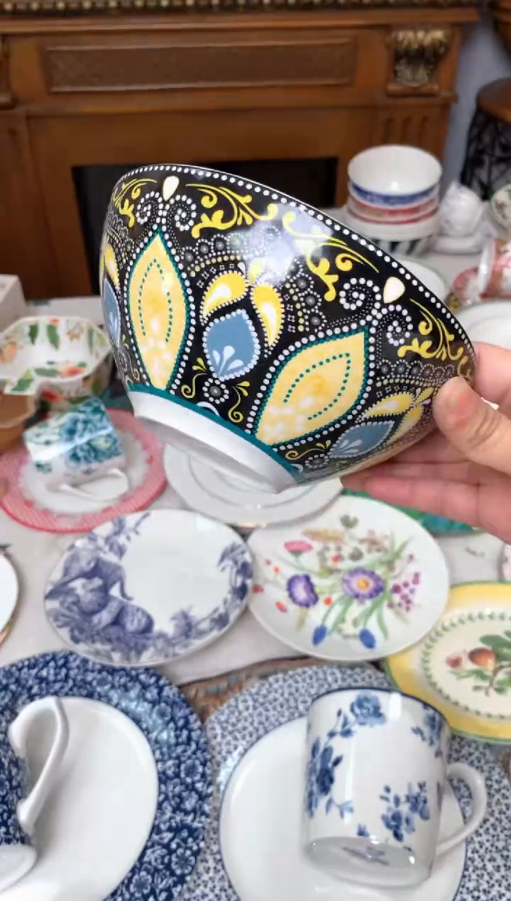 【闪购商品】瓷片陶瓷原单CC518餐具1个