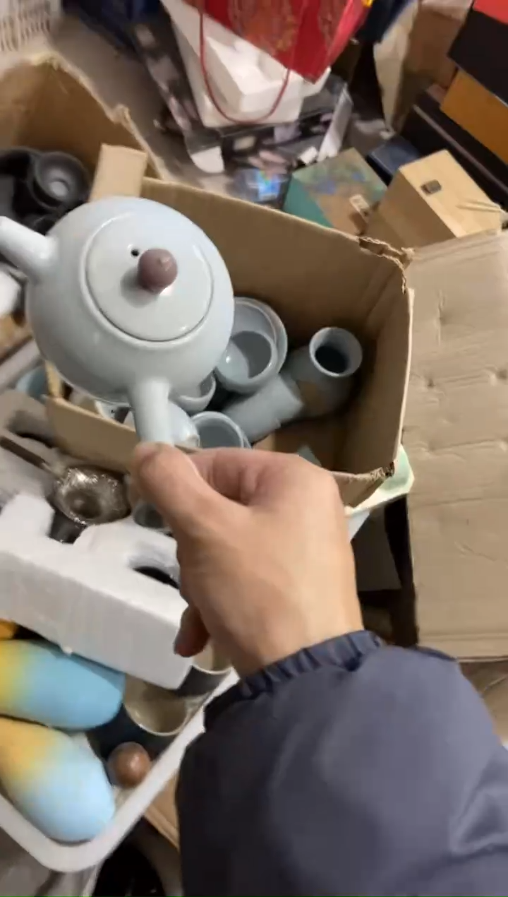 杯子陶无运费险不带礼盒略有瑕疵有点脏介意勿拍