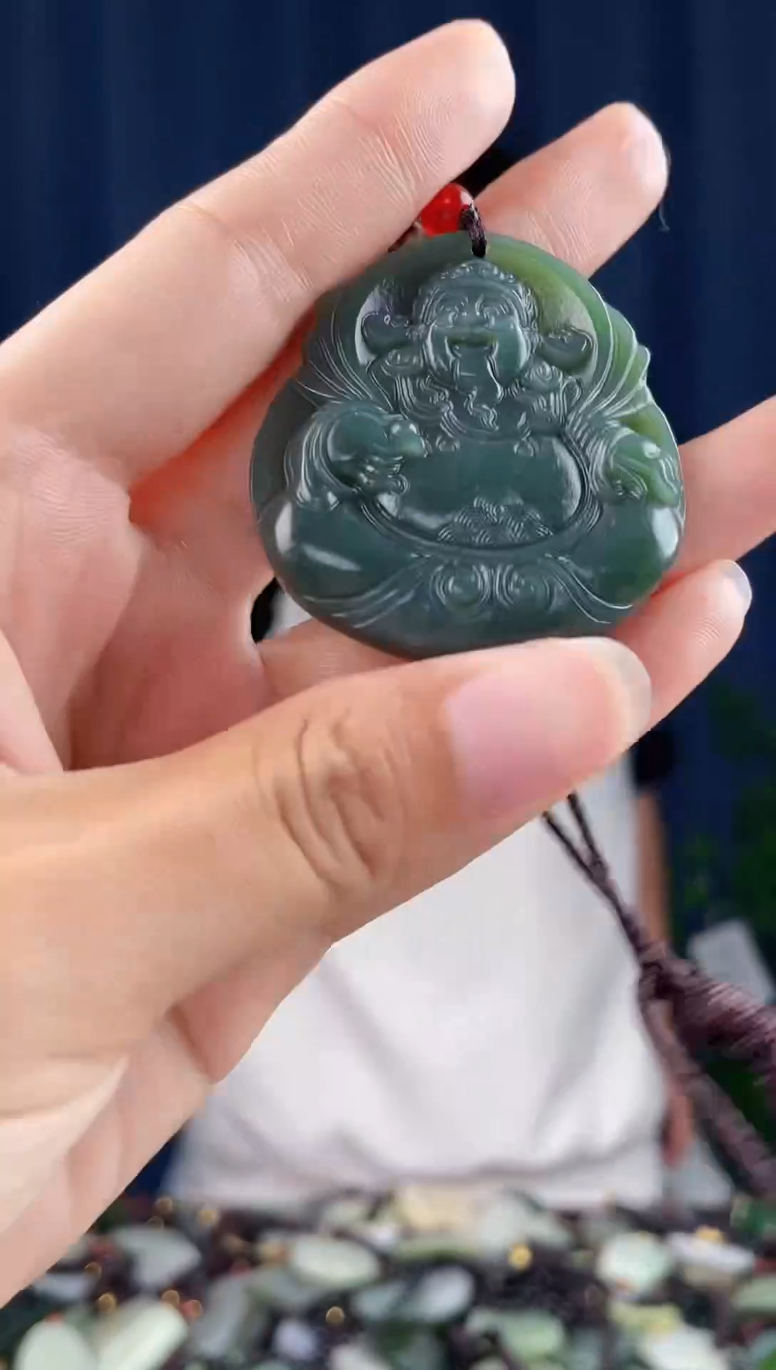 未镶嵌和田玉挂件拍一发一，多样性发货