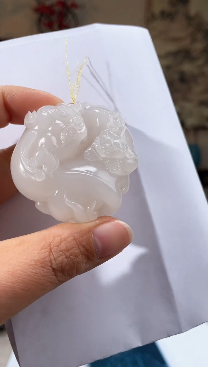 【闪购商品】定制和田玉多样性发货拍一发一03253