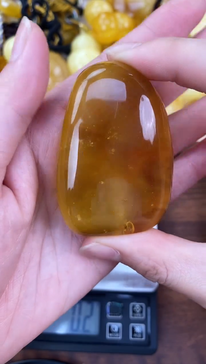 裸石琥珀未镶嵌天然琥珀蜜蜡