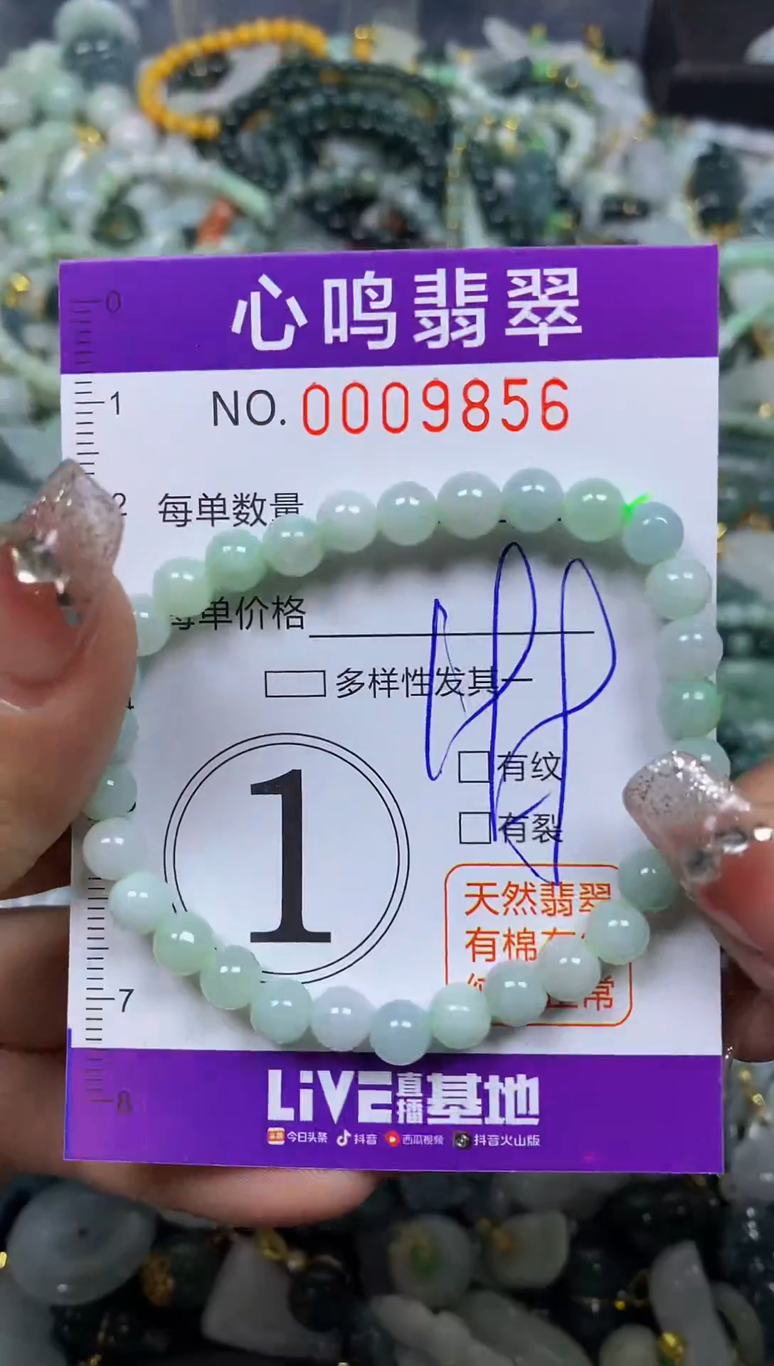 【闪购商品】翡翠颈饰未镶嵌闪购009856