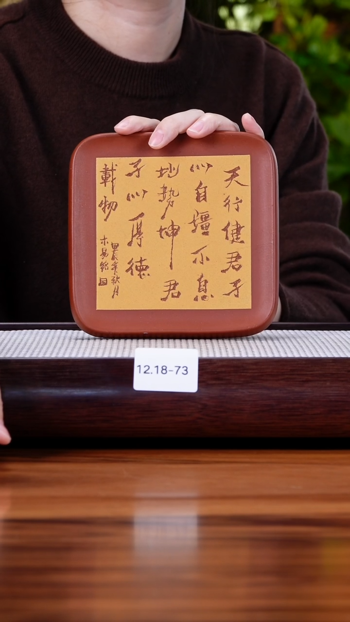 茶壶紫砂12.18-73 紫泥 壶承