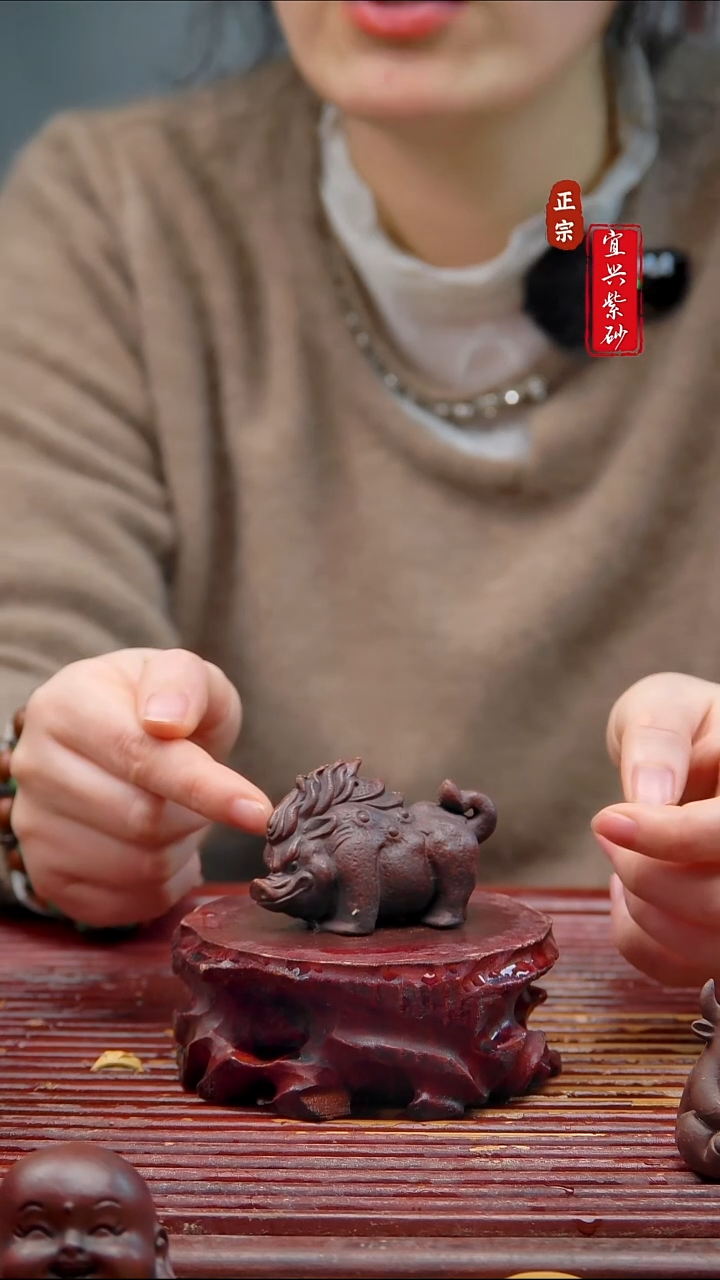 紫砂茶宠宜兴紫砂茶宠摆件