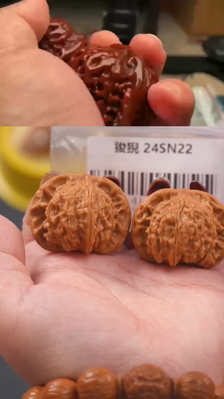 【闪购商品】文玩核桃吊坠41.5狻猊