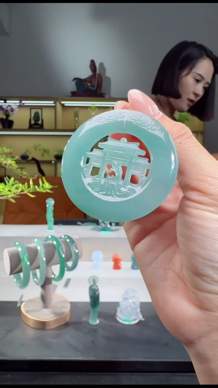 吊坠(不含链)未镶嵌翡翠鱼 