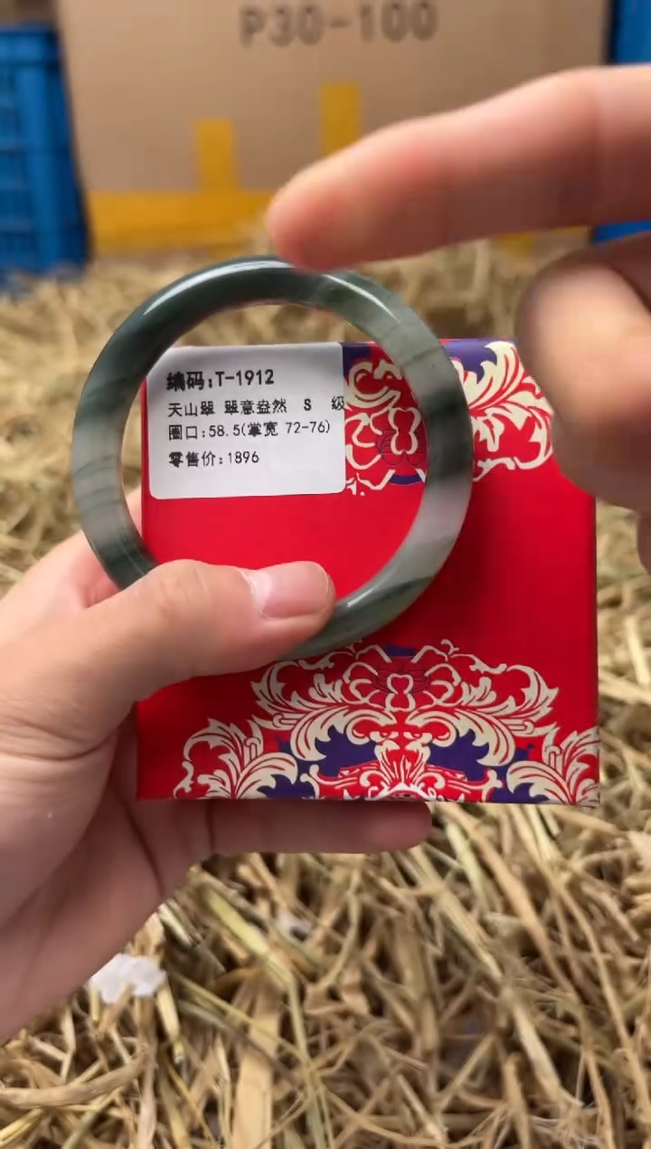 未镶嵌手镯石英质玉T-1912