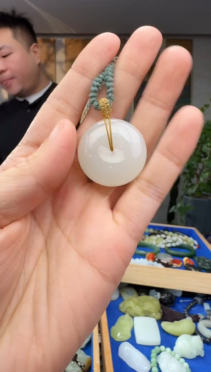 未镶嵌和田玉挂件拍一发一