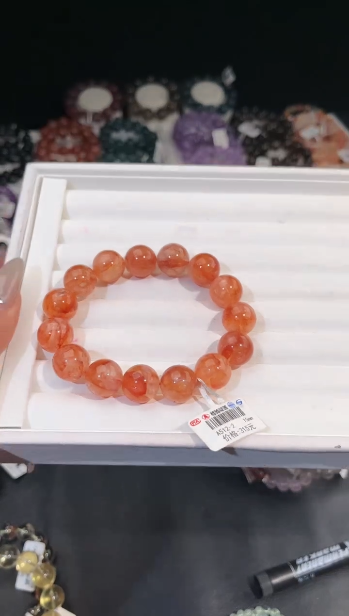 【闪购商品】水晶手链未镶嵌 多样性发一胶花15mm