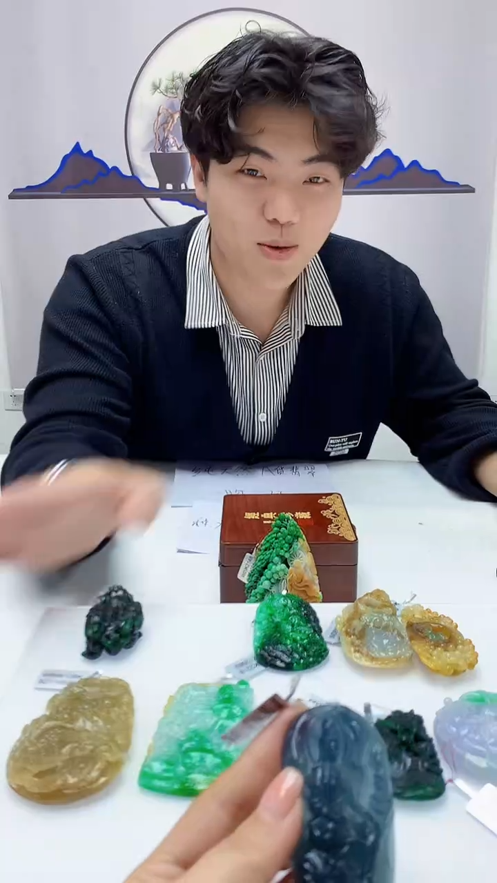 【闪购商品】定制翡翠未镶嵌5145ms-毛货24