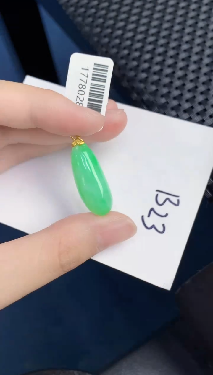 【闪购商品】翡翠18K金镶嵌颈饰000000000