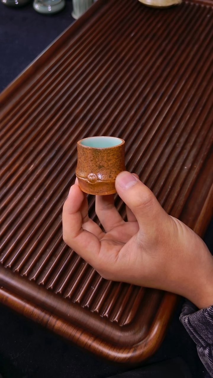 和青禾仿生竹节杯20cc