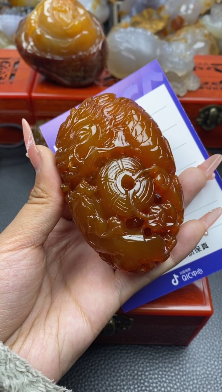 【闪购商品】玛瑙/玉髓手把未镶嵌00