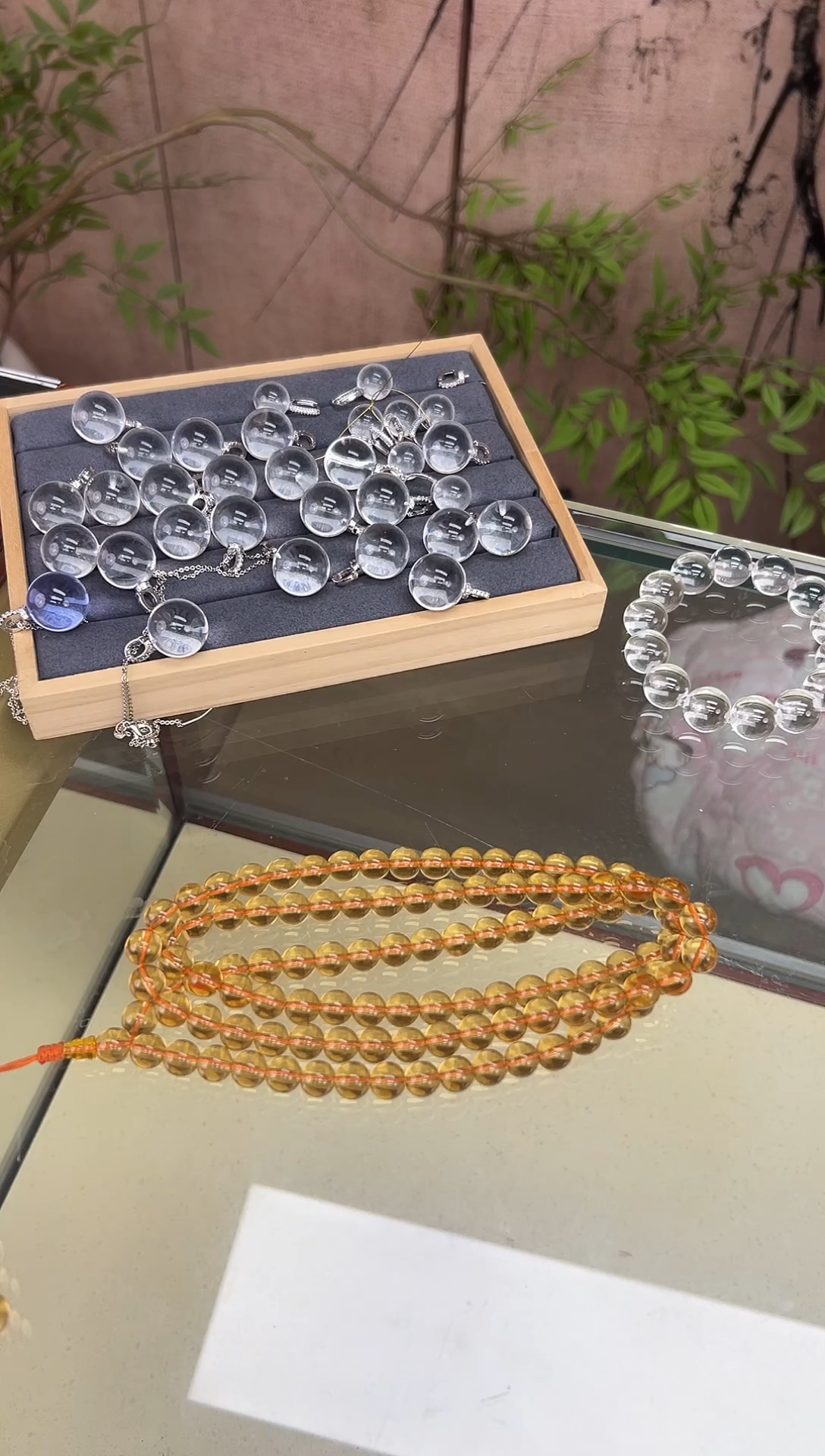 主播推荐黄水10mm108颗