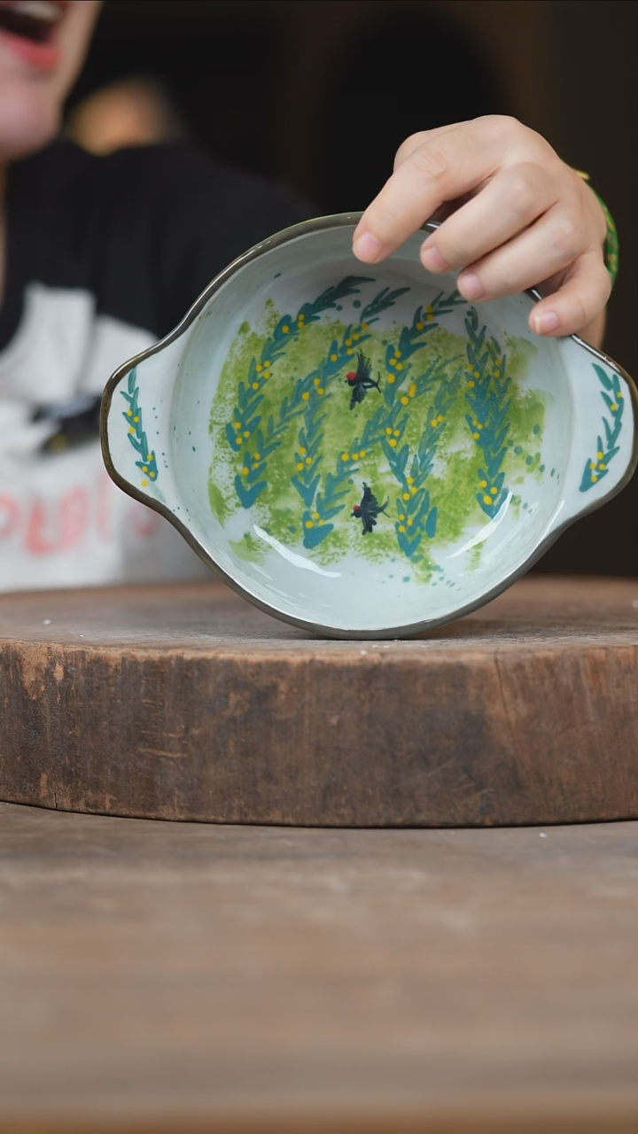 瓷片景德镇高温釉下彩（食品级）