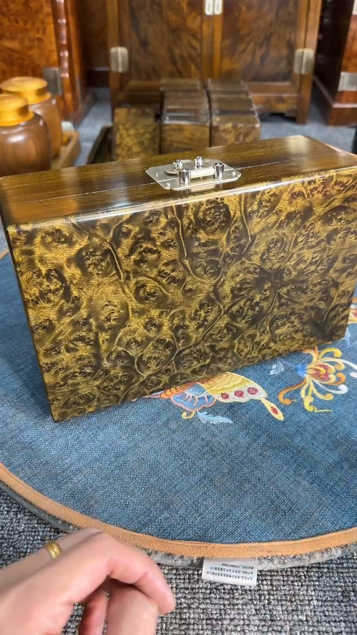 【闪购商品】乌木类成套家具阴沉首饰盒（大师工）  s19