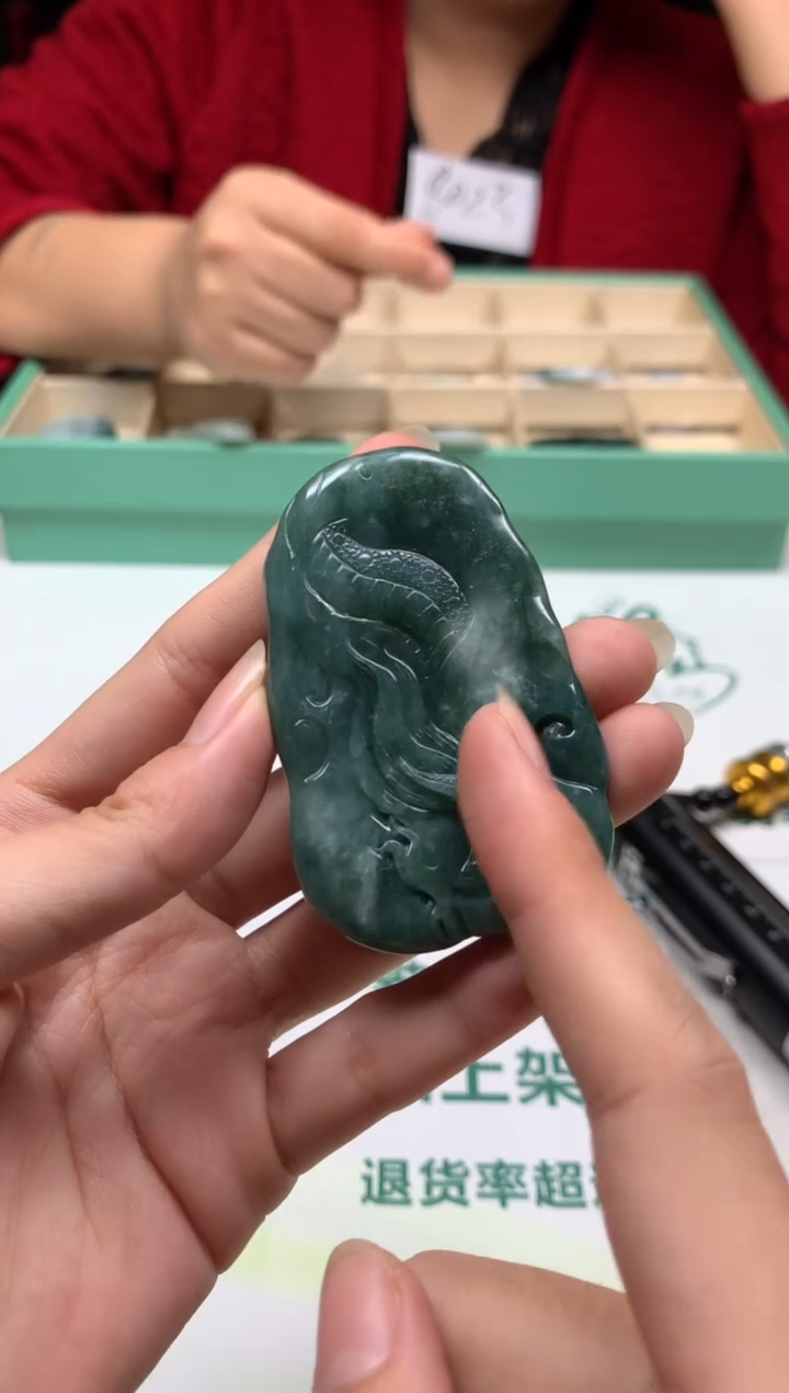 【闪购商品】定制翡翠未镶嵌毛货-不退不换