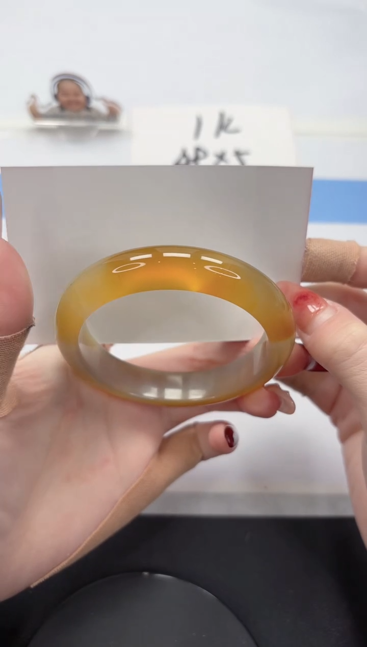 【闪购商品】石英质玉手镯未镶嵌A253-59.8