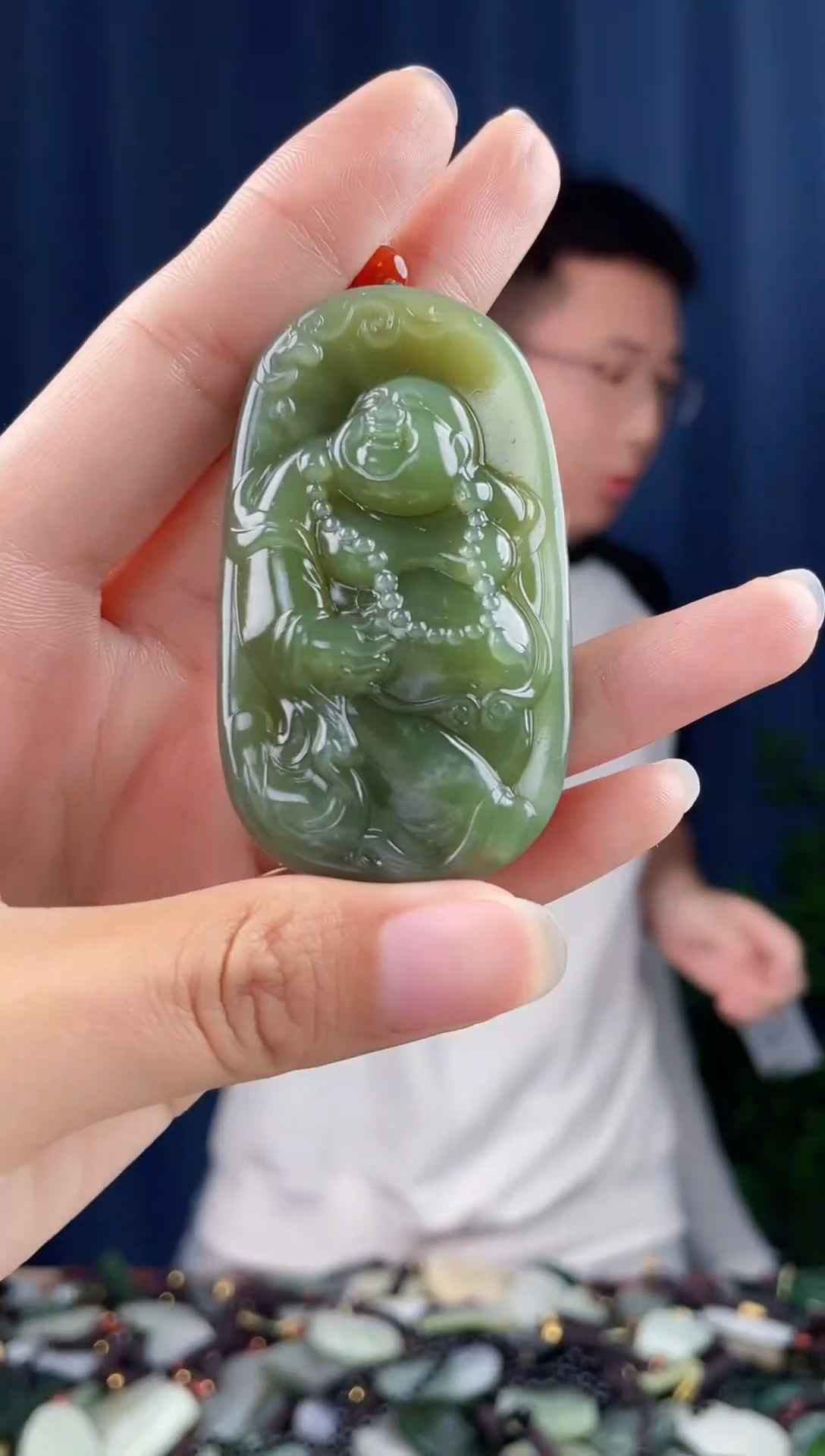 未镶嵌和田玉挂件拍一发一，多样性发货