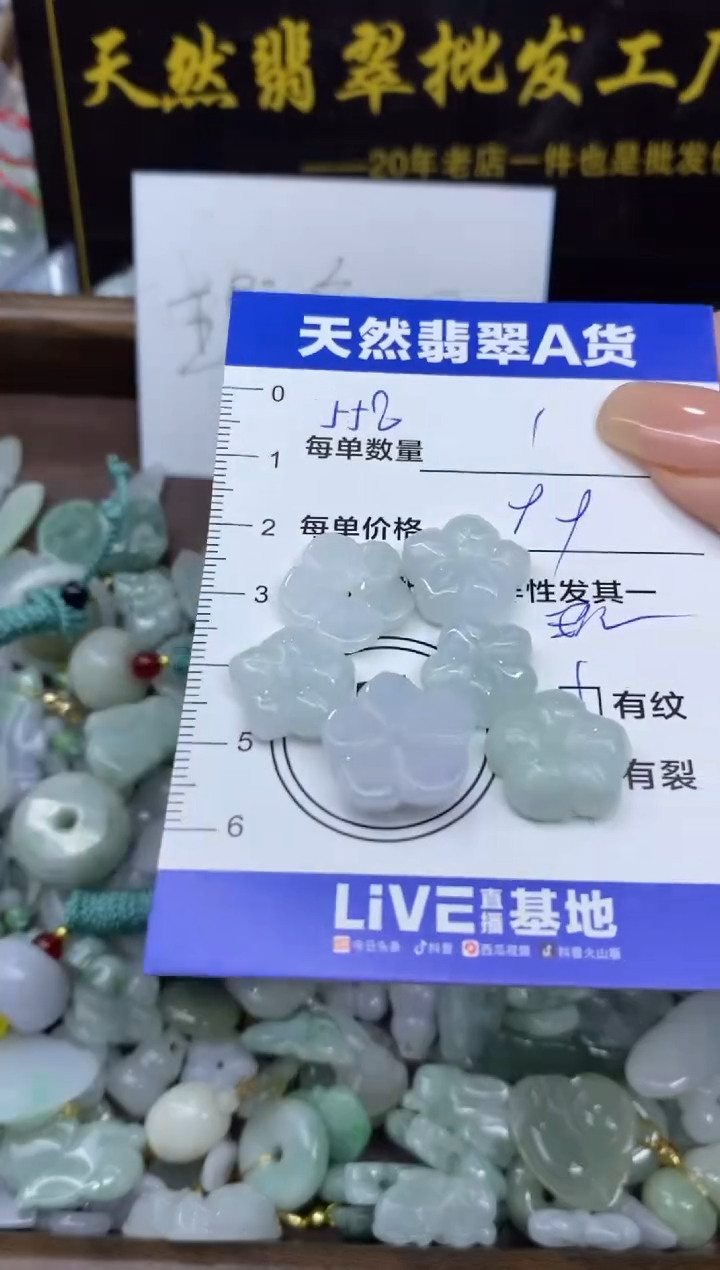 颈饰未镶嵌翡翠天然翡翠A货批量多样性发一件