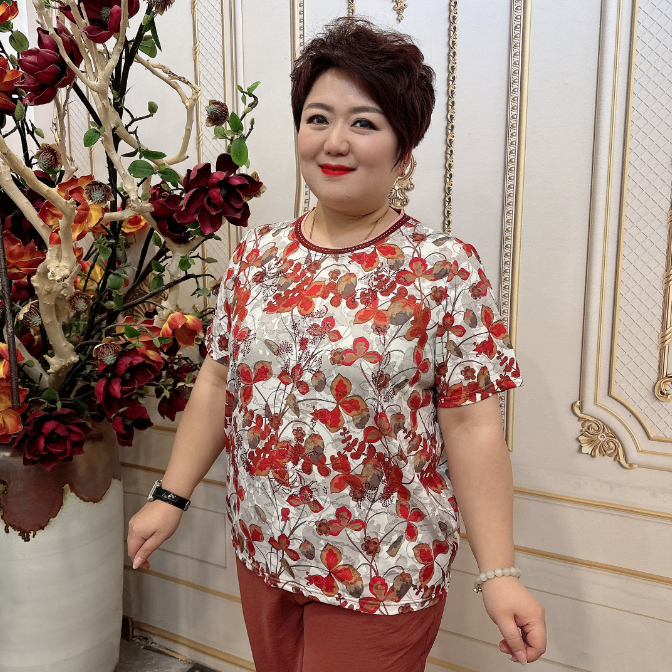 （衣长70）时尚小衫98105