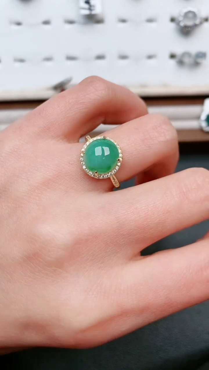 【闪购商品】翡翠戒指银S925镶嵌.....