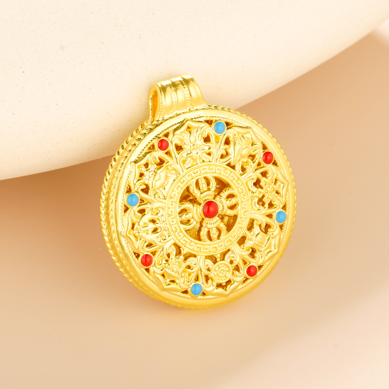 【莹莹专享】足金999饰品 八宝罗盘 4.01 GP