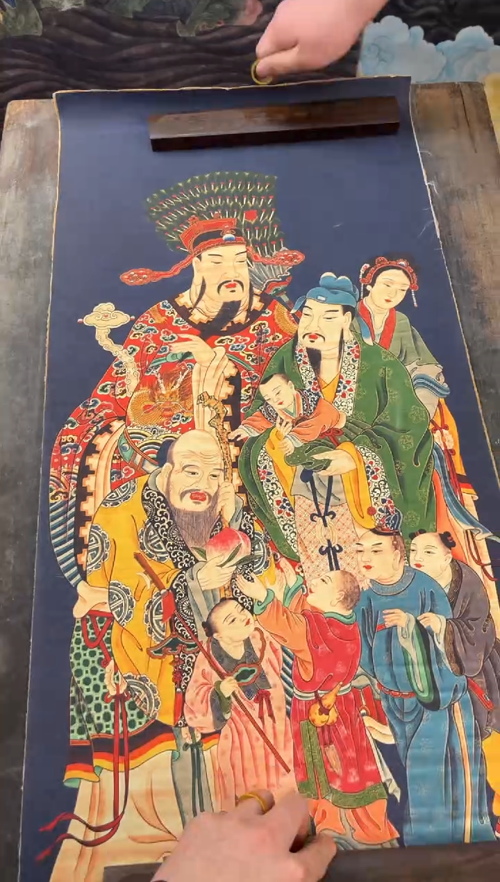 卷轴画刘洋画院老六专属AA94