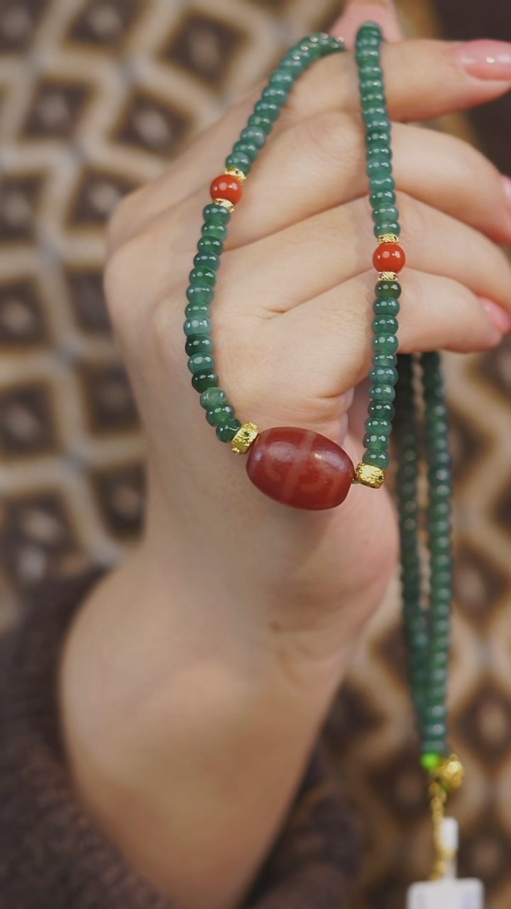 【闪购商品】玛瑙/玉髓项链未镶嵌多样性发其一